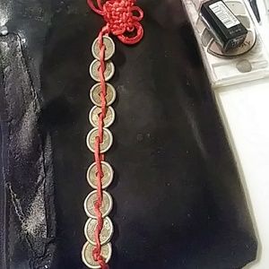 Chinese wealth coin bracelet